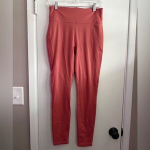 Fabletics Motion365 Coral Leggings, Size Medium